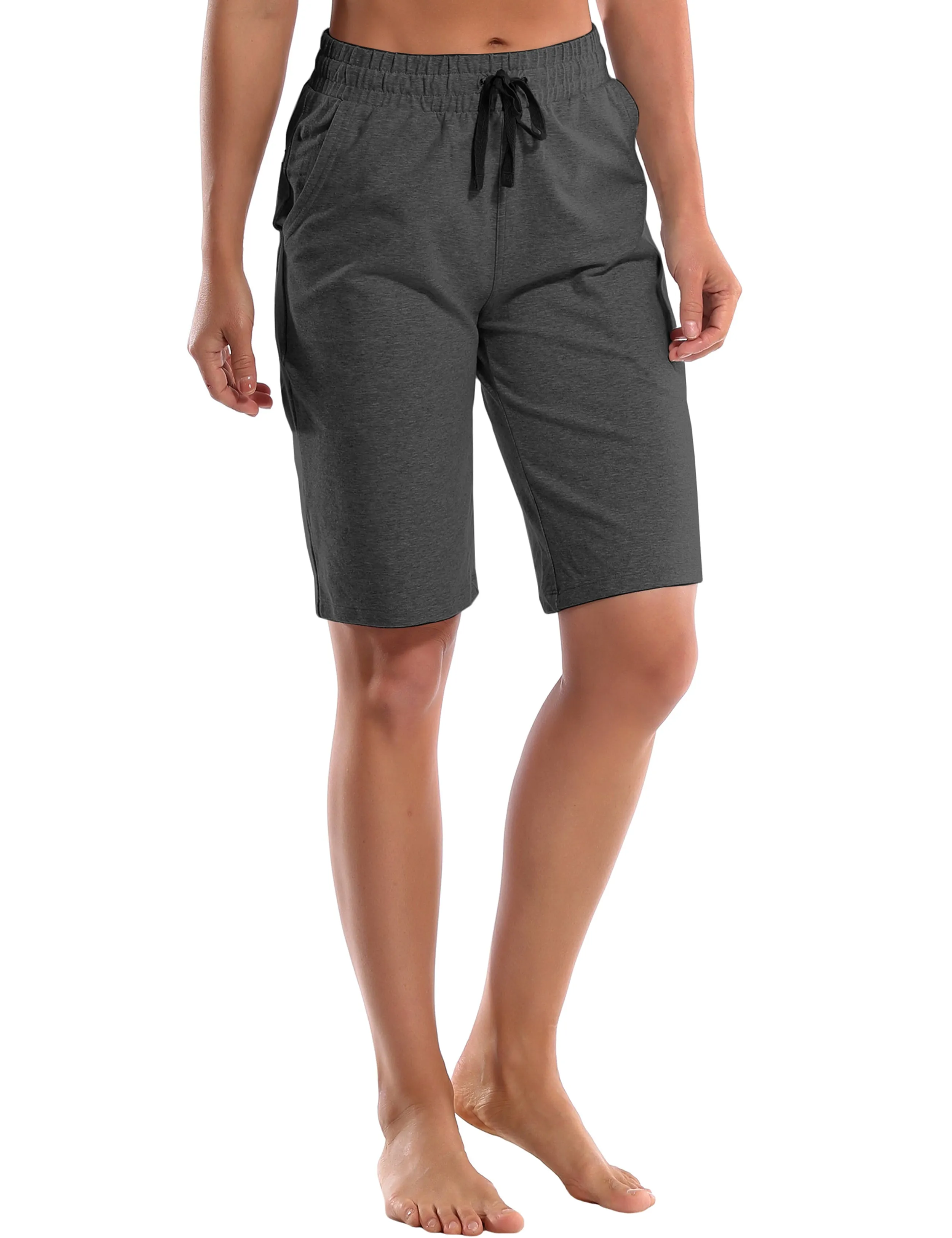 10" Joggers Shorts heathercharcoal_Running