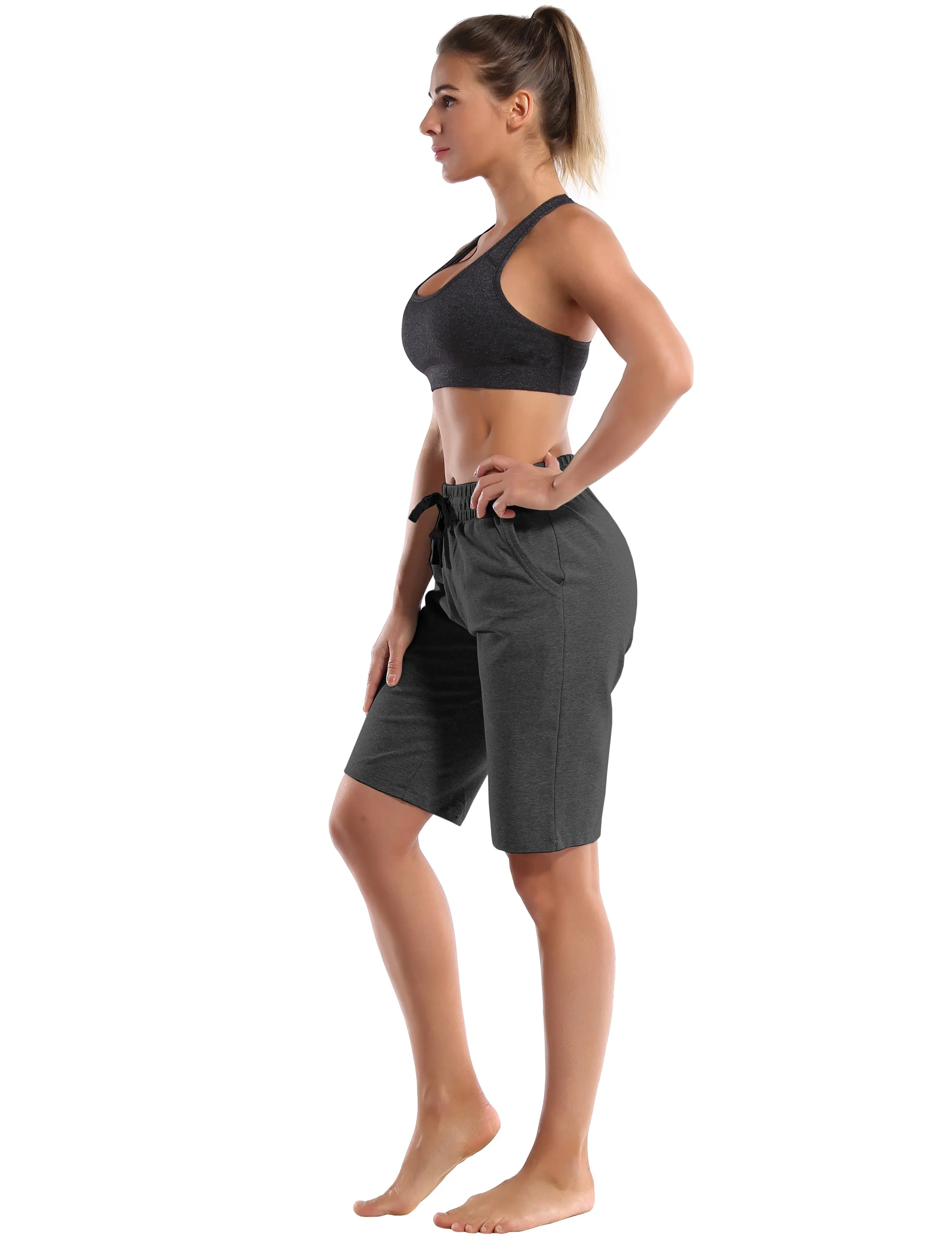 10" Joggers Shorts heathercharcoal_Running