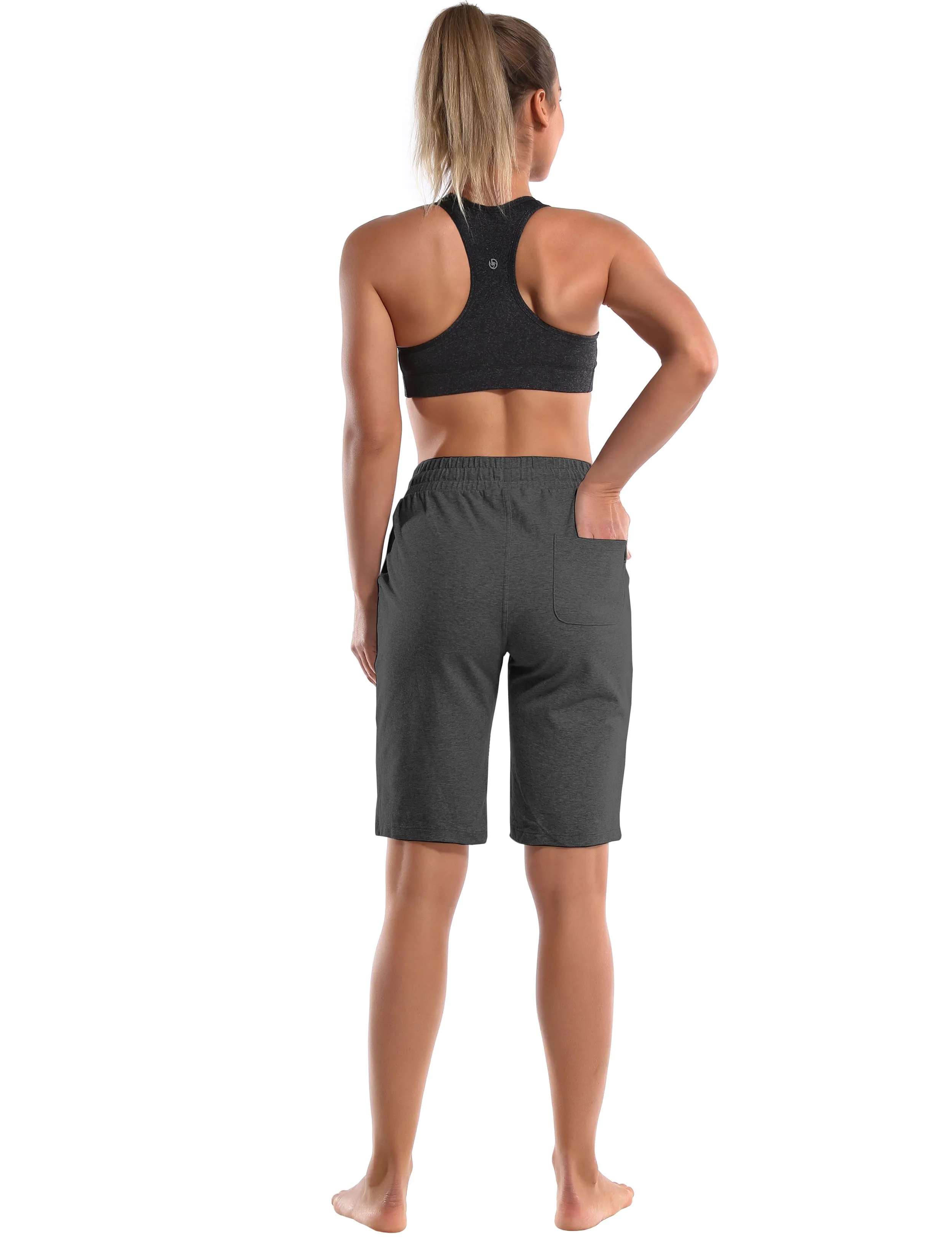 10" Joggers Shorts heathercharcoal_Running