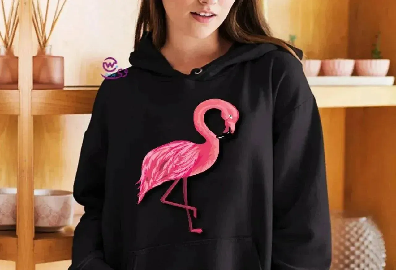 Adult Hoodies FLAMINGO-A