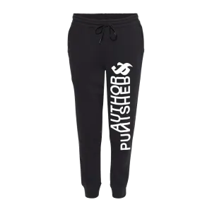 Author & Punisher "Classic Logo" Black Joggers