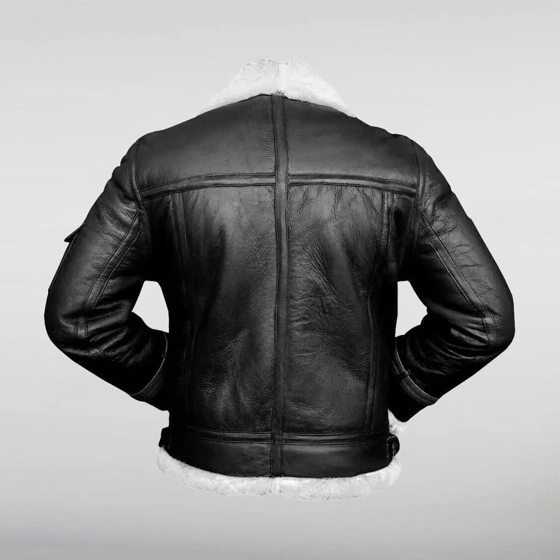 B3 Aviator Black Jacket