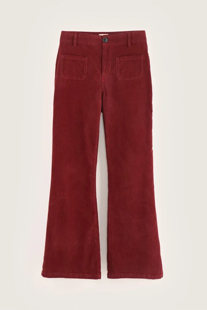 Bellerose - Park Pants: Grenat