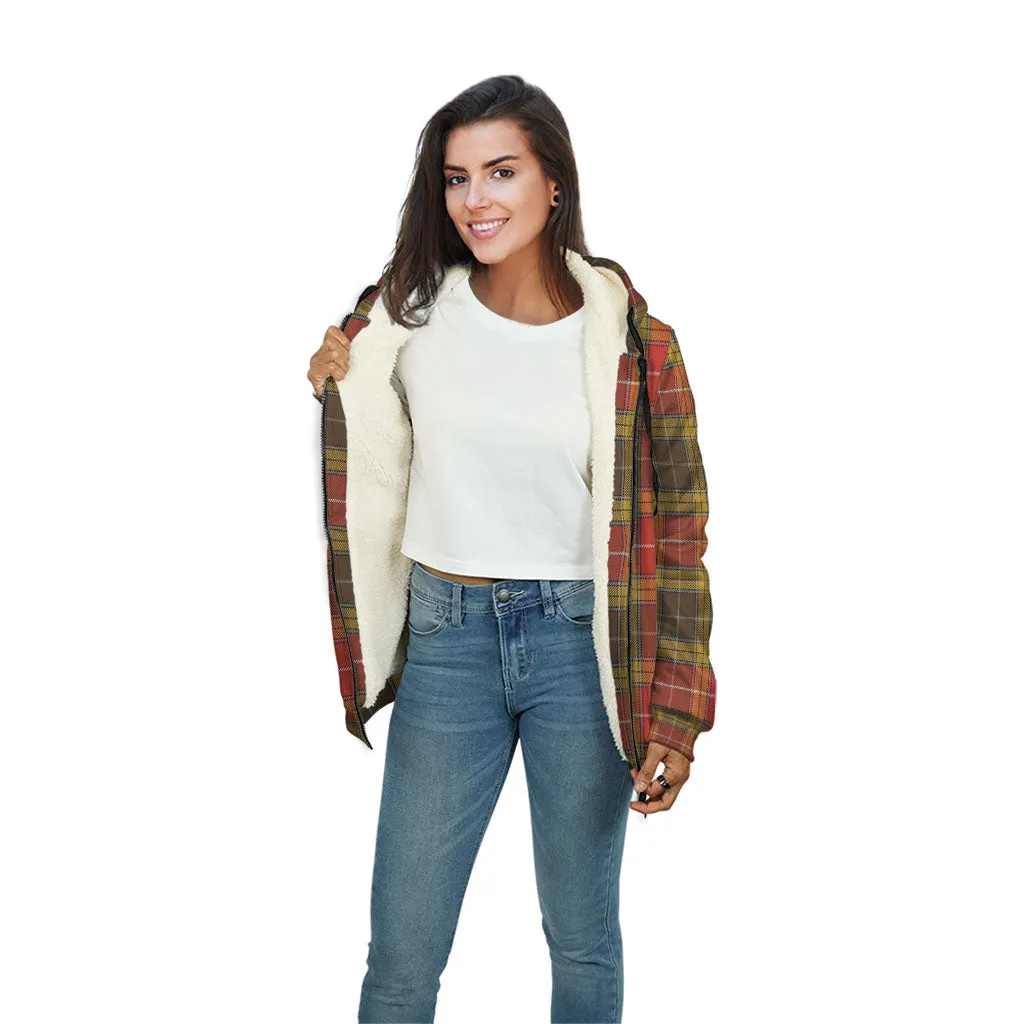 Buchanan Old Set Weathered Tartan Sherpa Hoodie