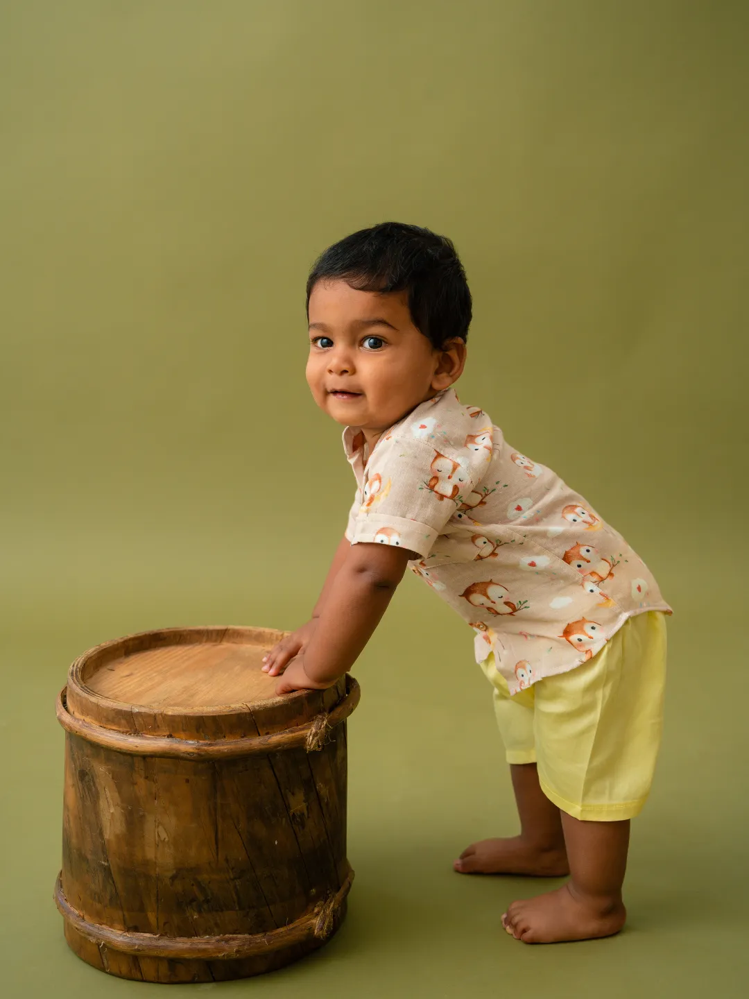 Bunny Rides - Muslin Top and Shorts for kids