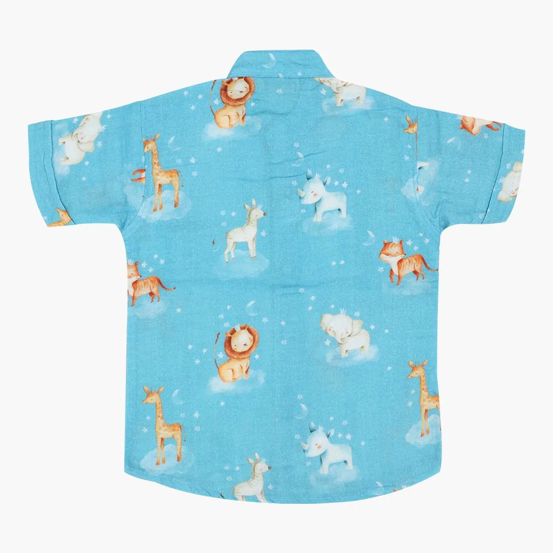 Bunny Rides - Muslin Top and Shorts for kids