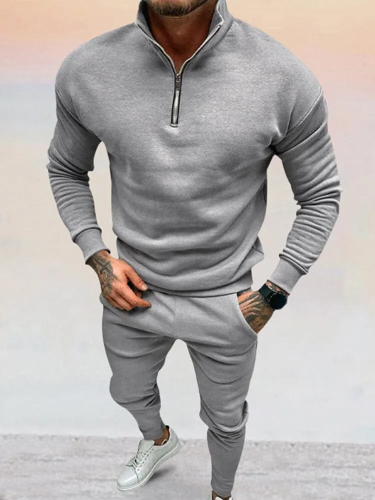 Casual Fleece Lined 2-Piece Sets