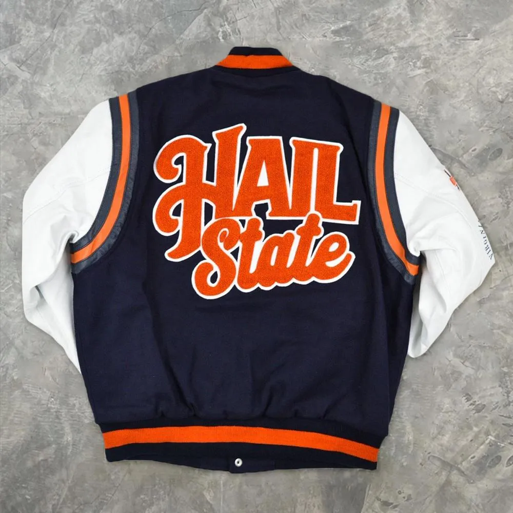 Casual sports college baseball uniform jacket jacket