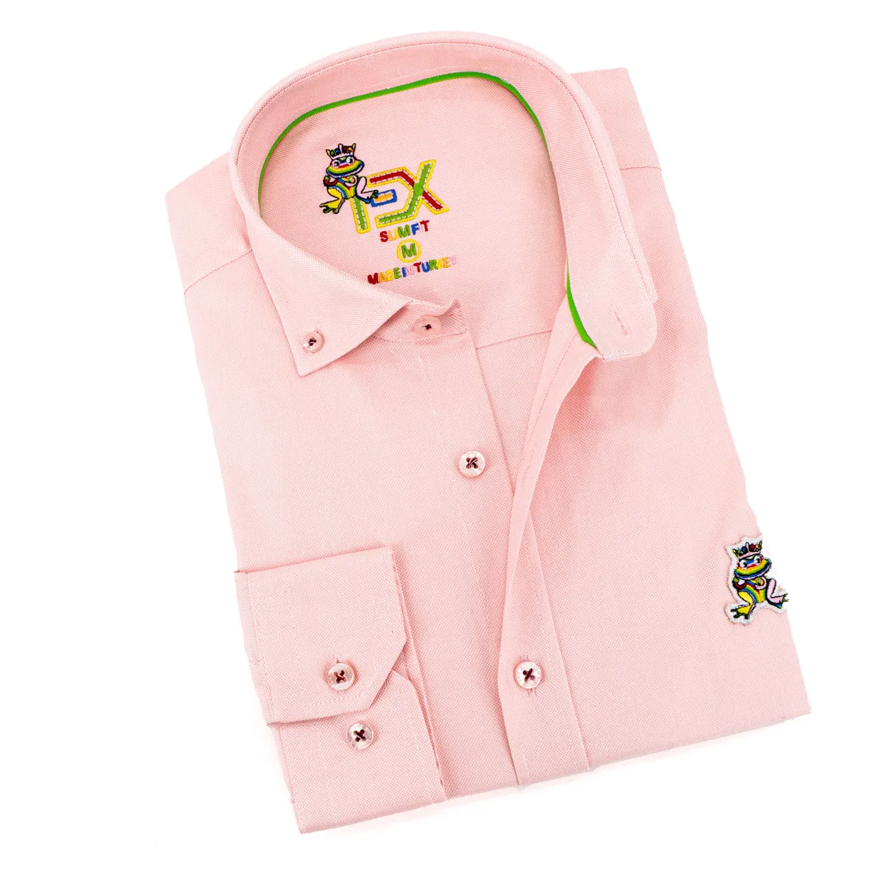 Colores Edition Oxford FROG Shirt - Pink