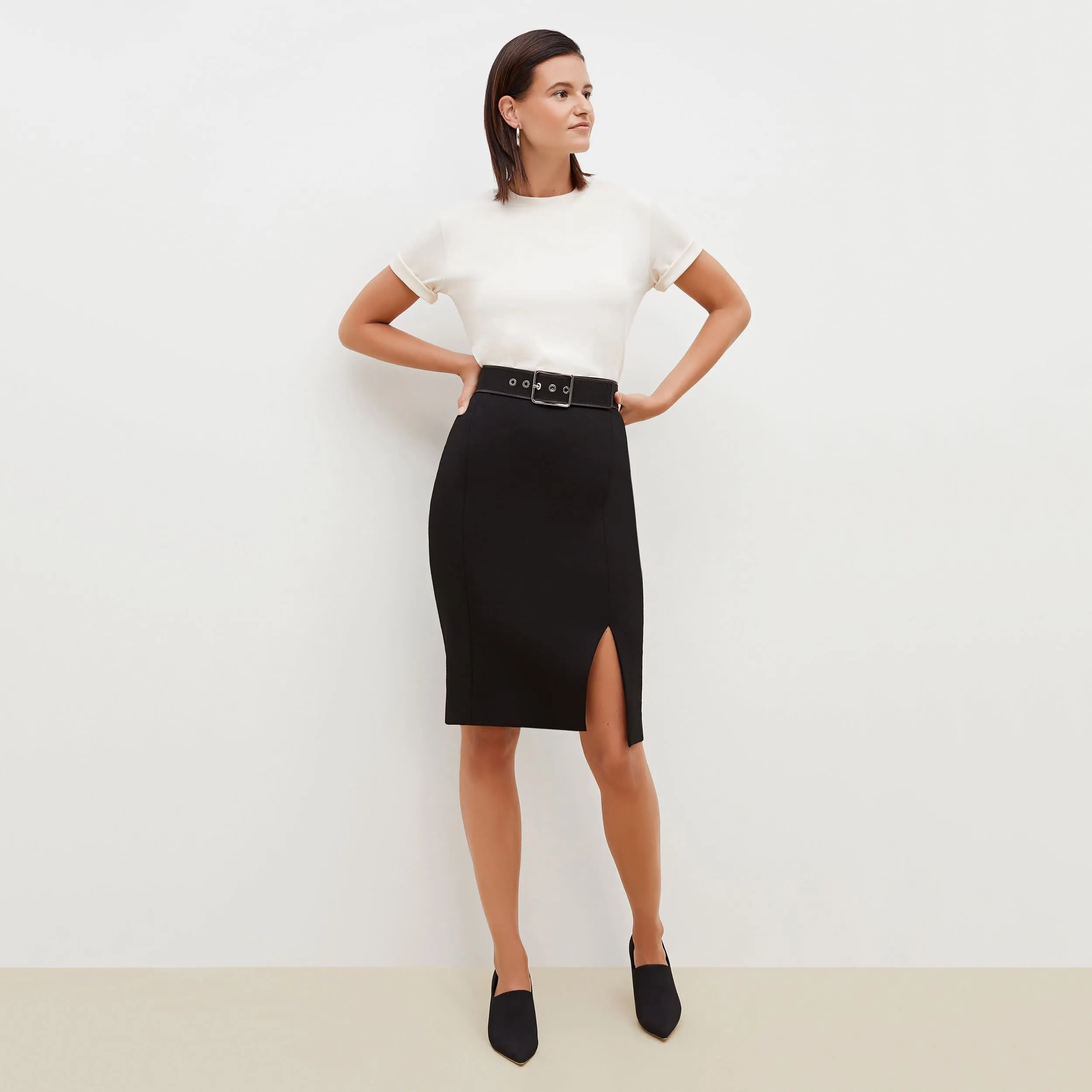 Cortlandt Skirt - Worth :: Black