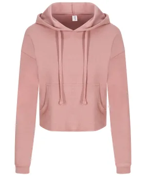 Dusty Pink - Women's cropped hoodie