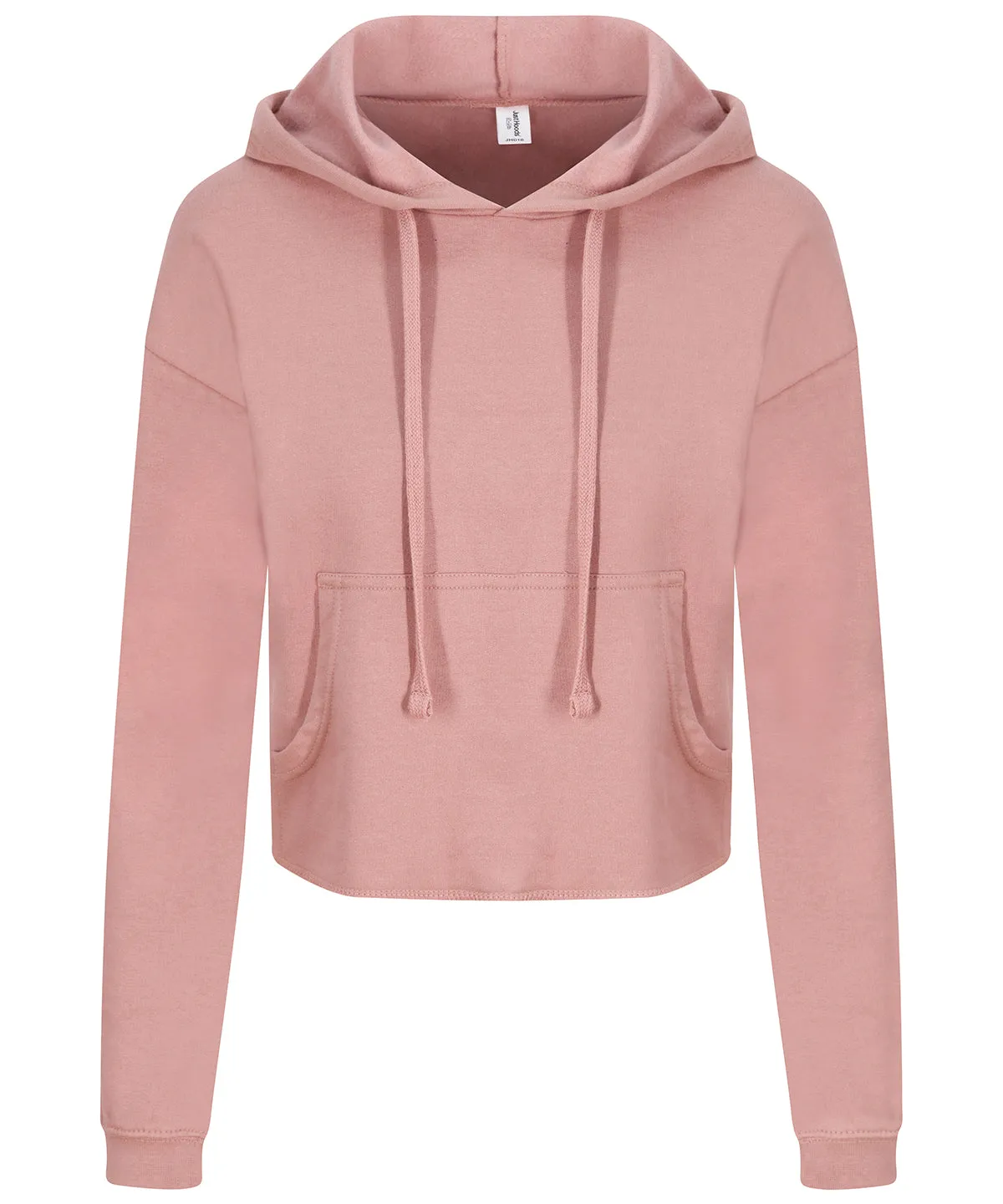 Dusty Pink - Women's cropped hoodie