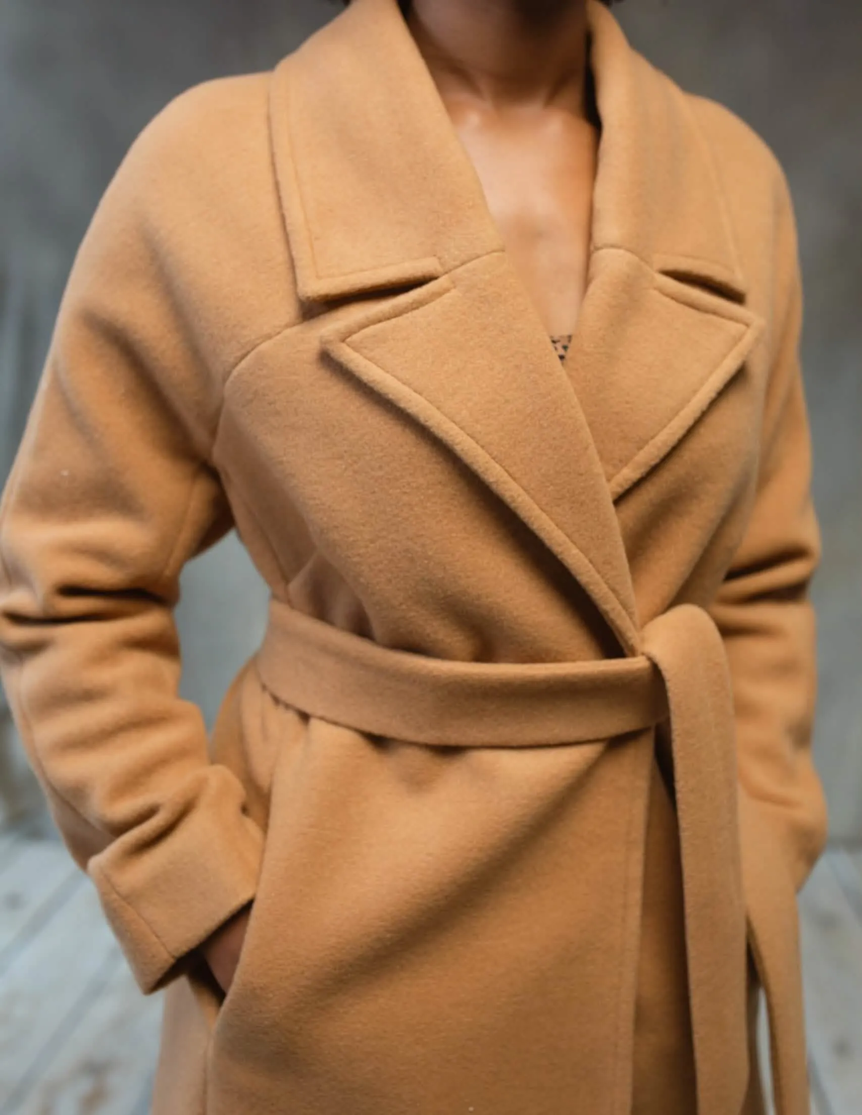 Elegant Camel Wool Overcoat for Ultimate Comfort and Fashion