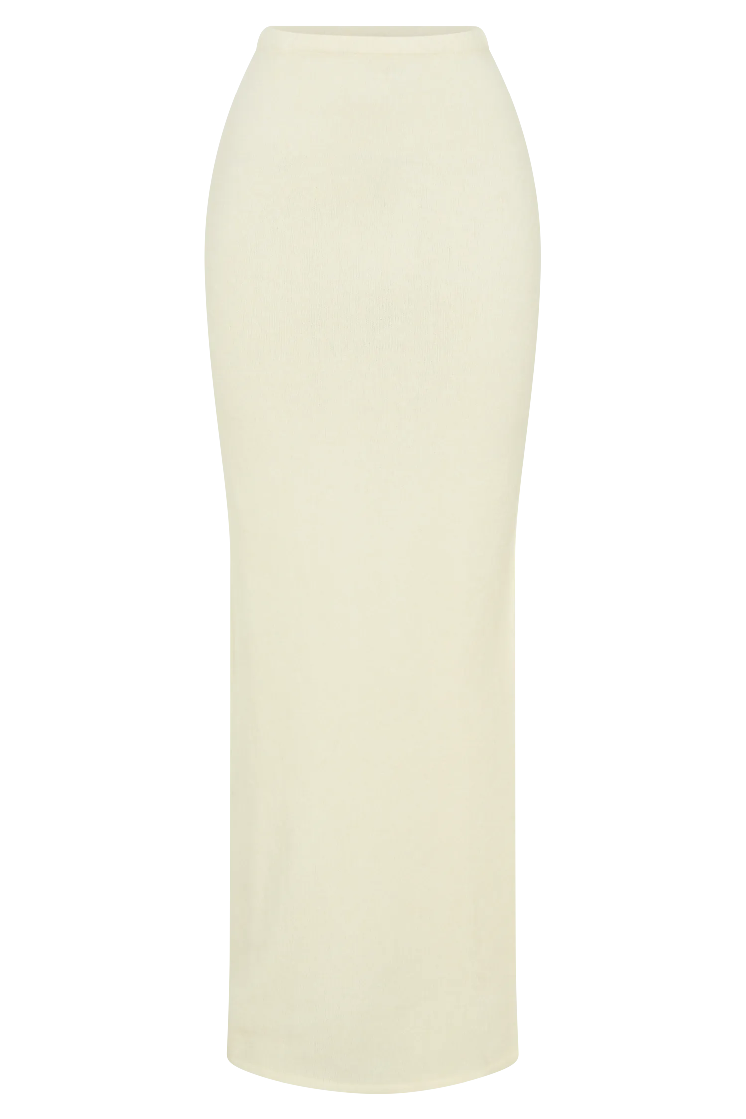 Elise Knit Maxi Skirt - Ivory Marle