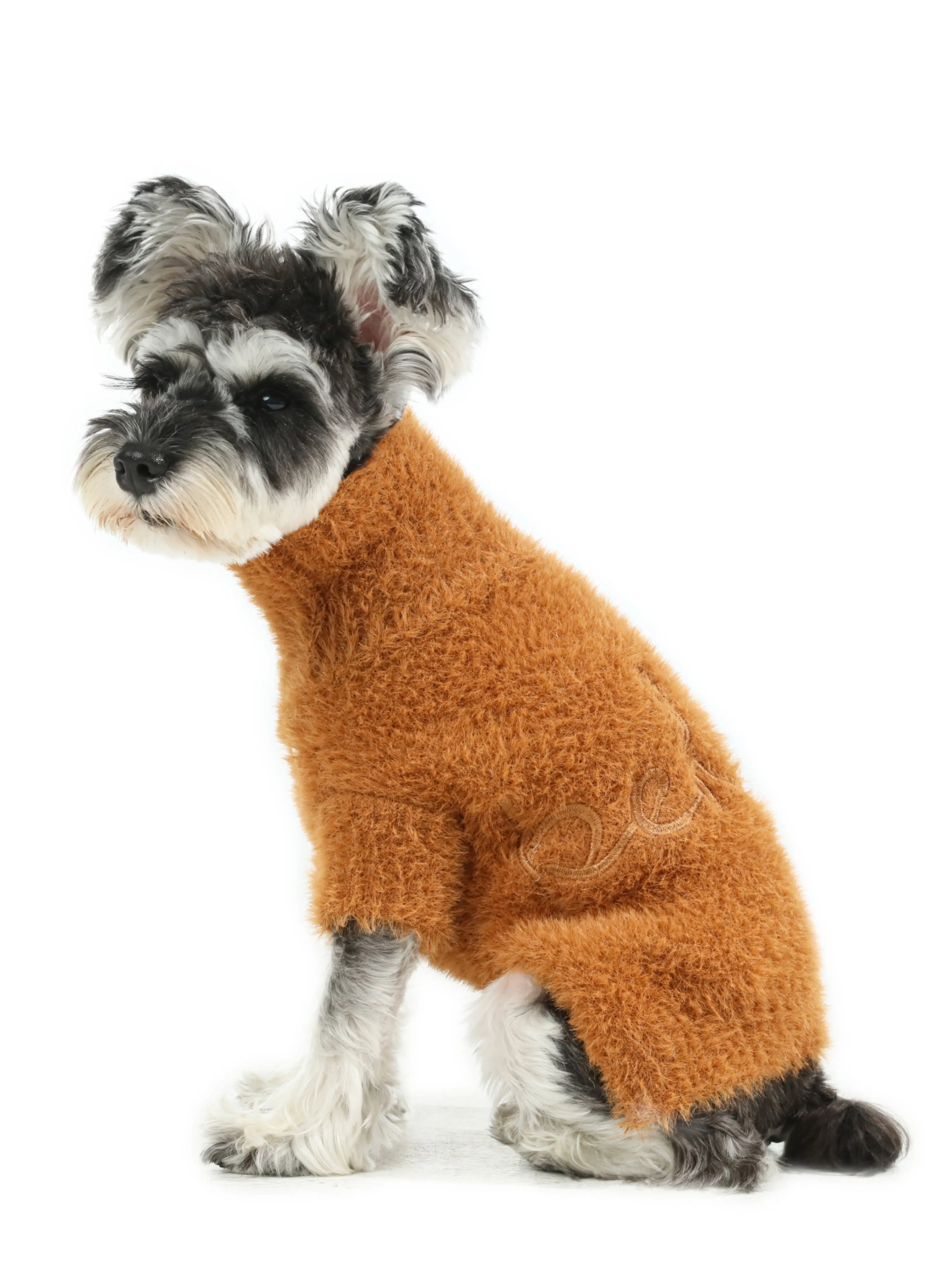 Eskimo Fuzzy Sweater - Orange