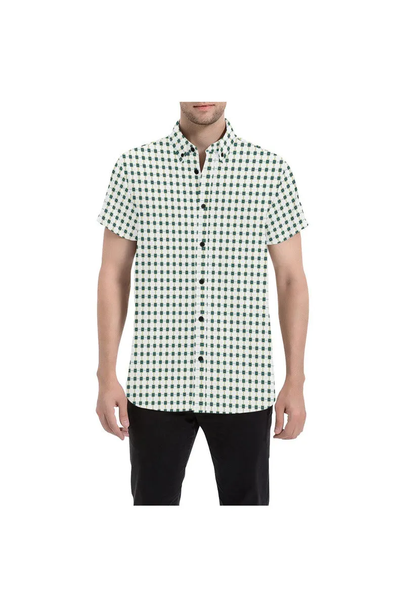 Euclid Men's All Over Print Short Sleeve Shirt