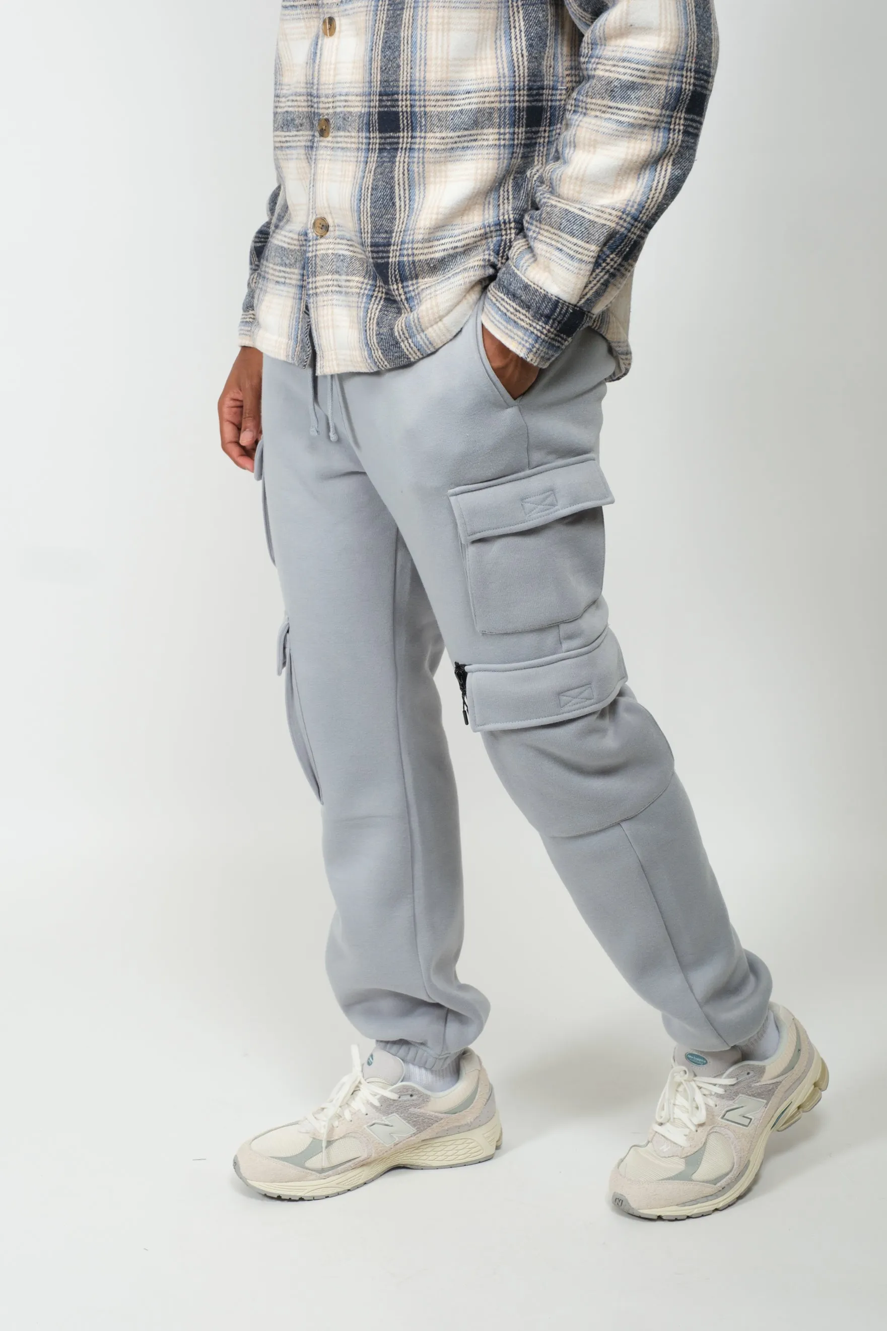 Fleece Utility Cargo Sweatpant