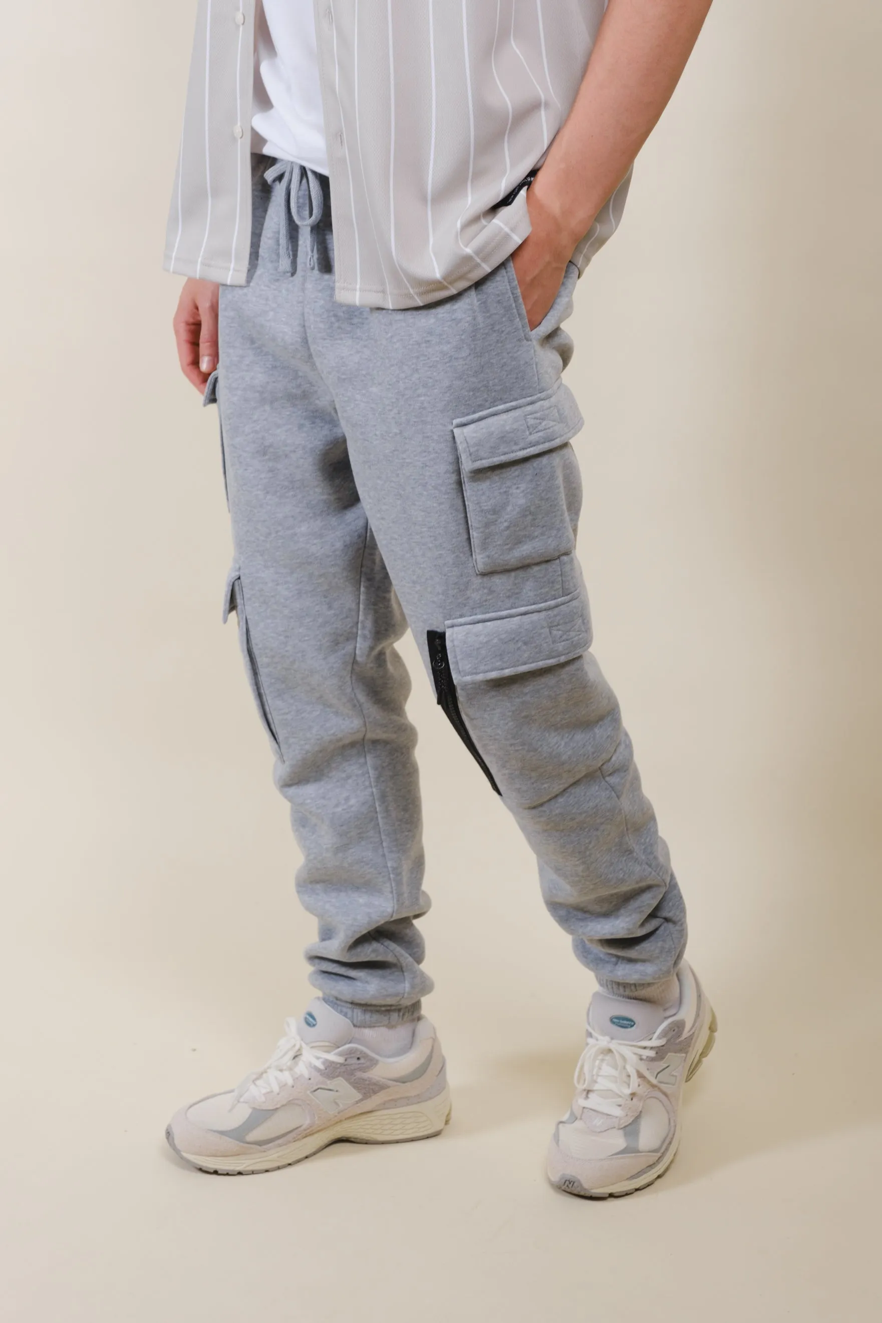 Fleece Utility Cargo Sweatpant