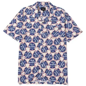 HUF HUF x PBR Short Sleeve Button-Up Shirt