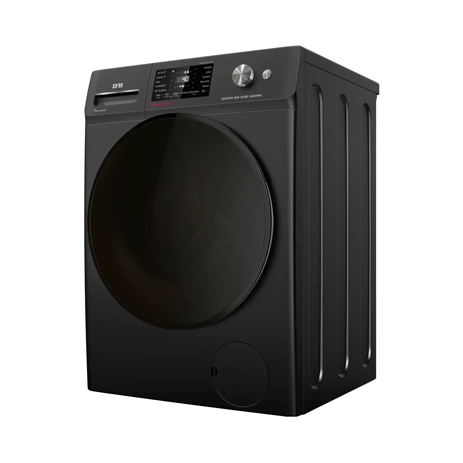 IFB Senator BXN 8014K Front Load Washing Machine 8 Kg | 1400 rpm | Black