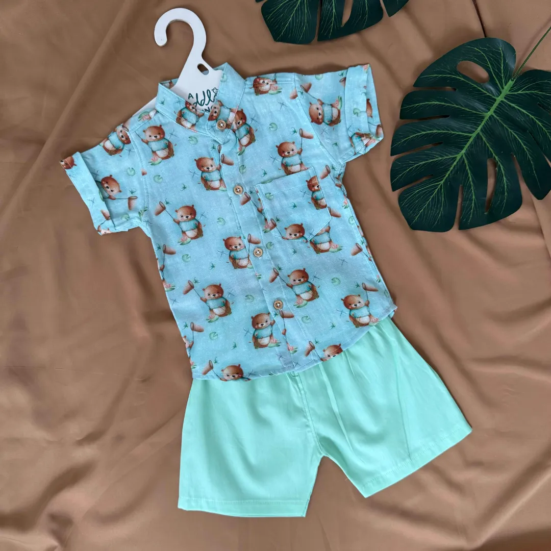 Juicy Joy - Muslin Top and Shorts for kids