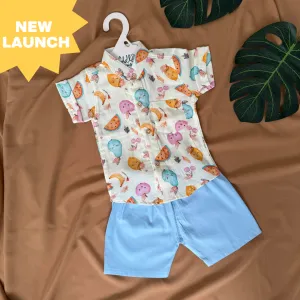 Juicy Joy - Muslin Top and Shorts for kids