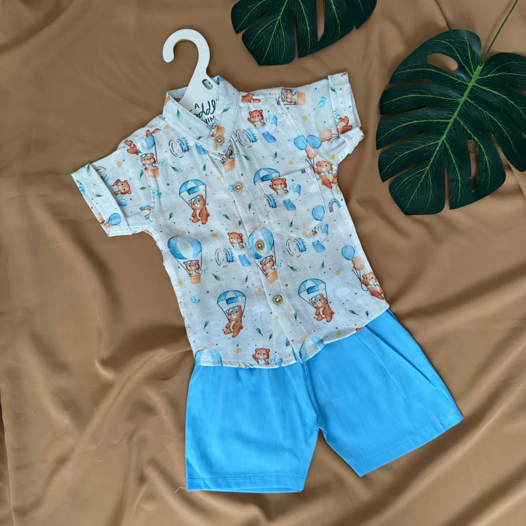 Juicy Joy - Muslin Top and Shorts for kids