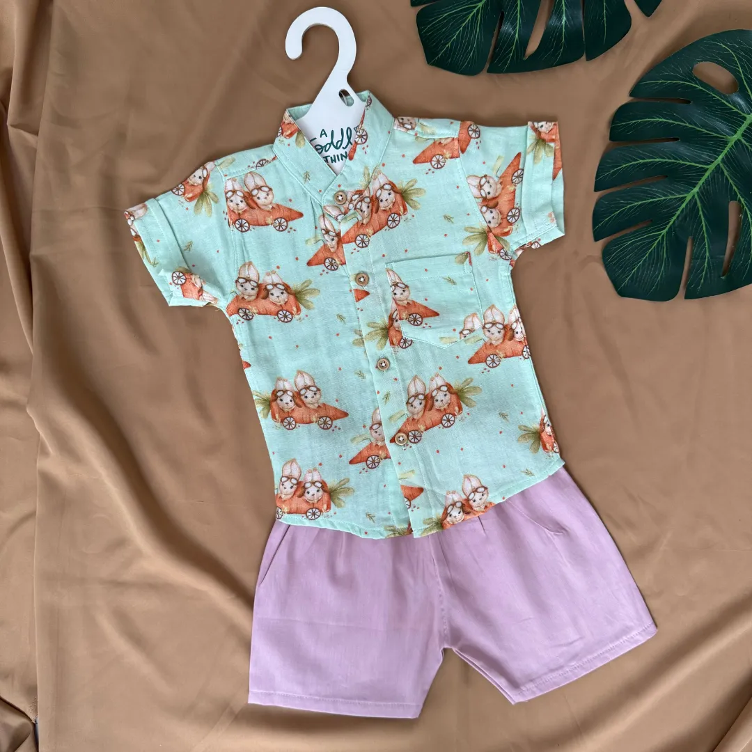 Juicy Joy - Muslin Top and Shorts for kids