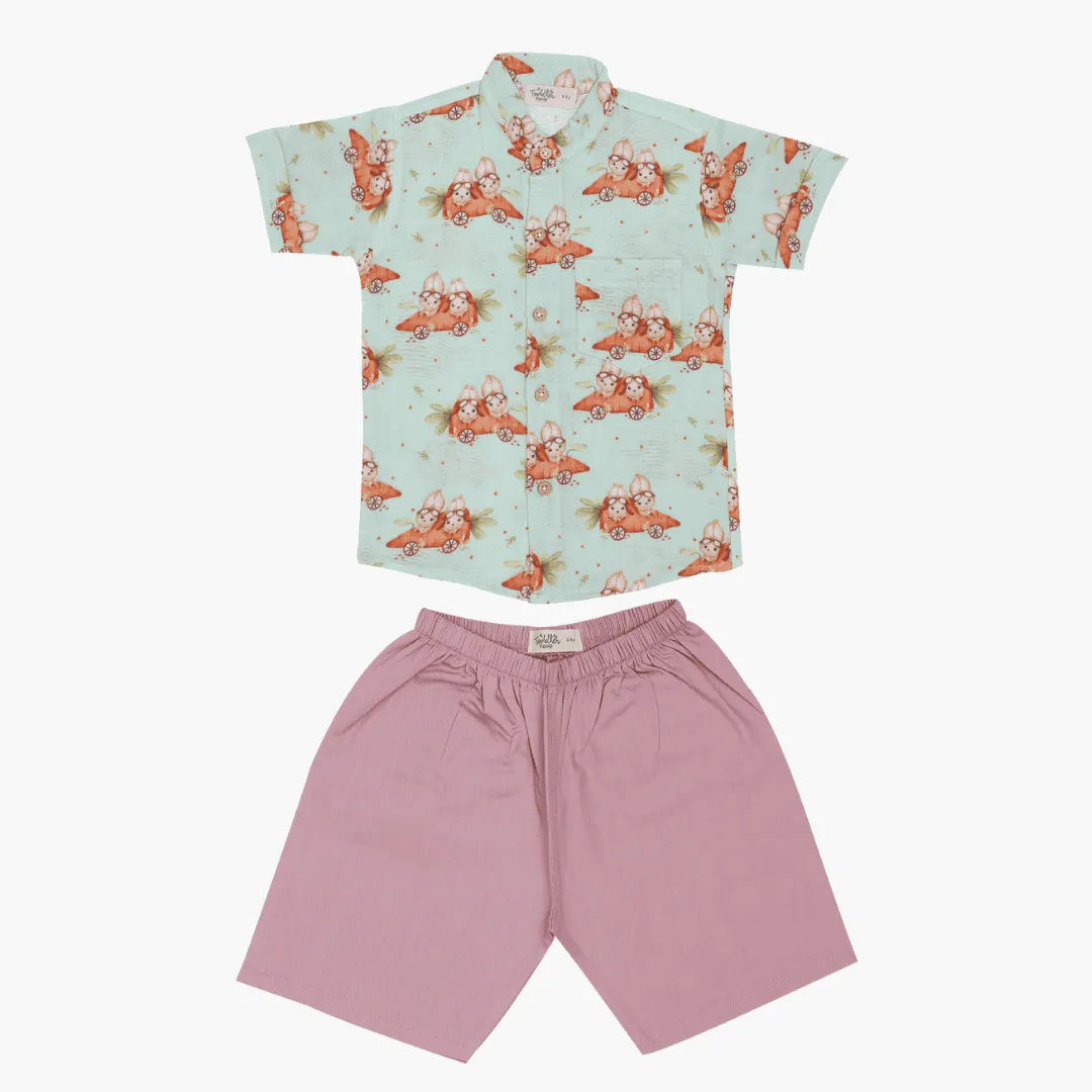 Juicy Joy - Muslin Top and Shorts for kids