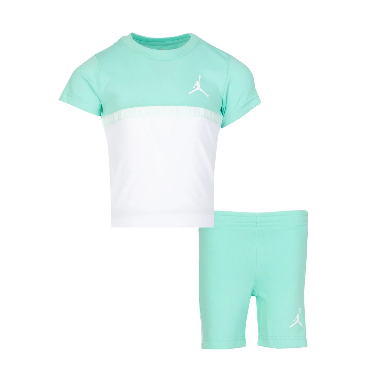 Jumpman Blocked Taping Short Set - Kids