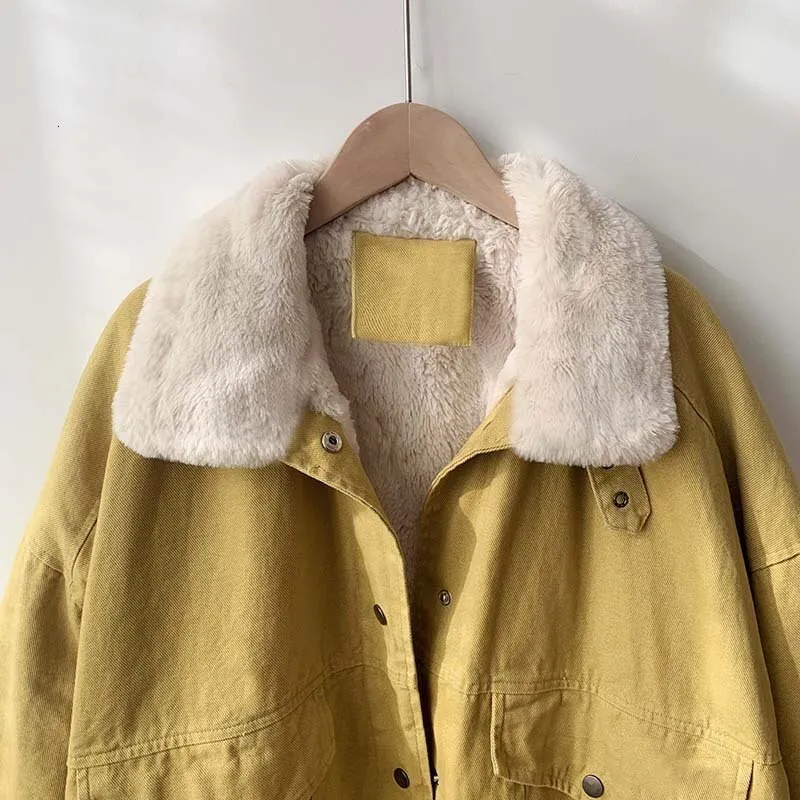 [Korean Style] Aubrey Fur Lined Thick Jacket