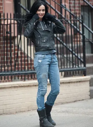 Krysten Ritter Jessica Jones Leather Jacket