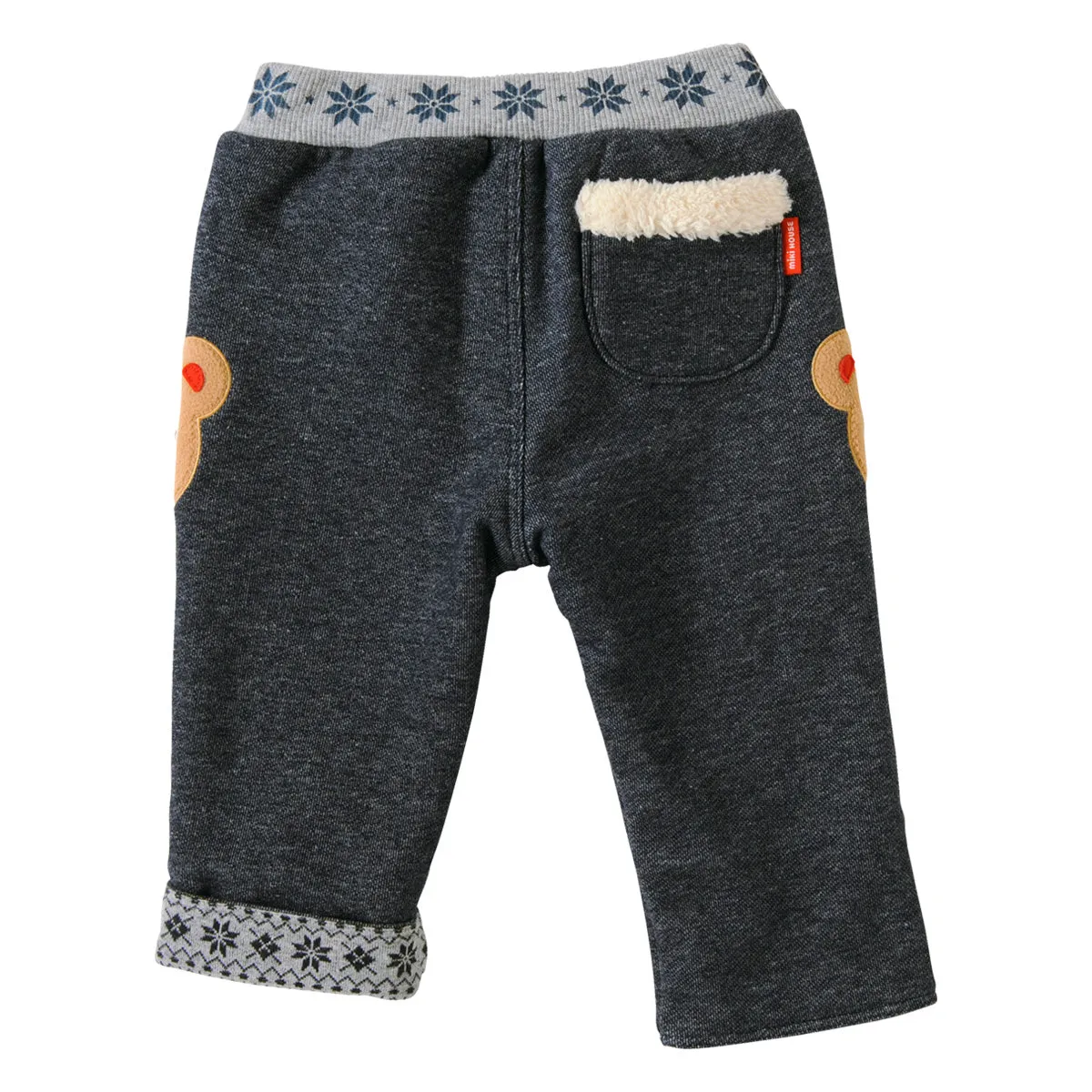 MIKI HOUSE Fleece-Lined Sweatpants