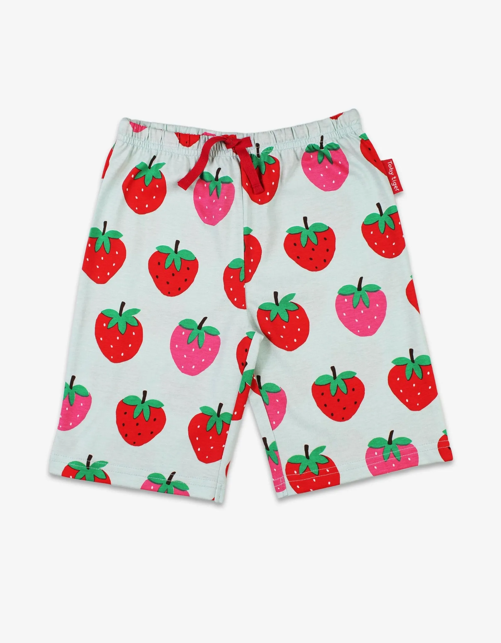 Organic Strawberry Print Short Pyjamas