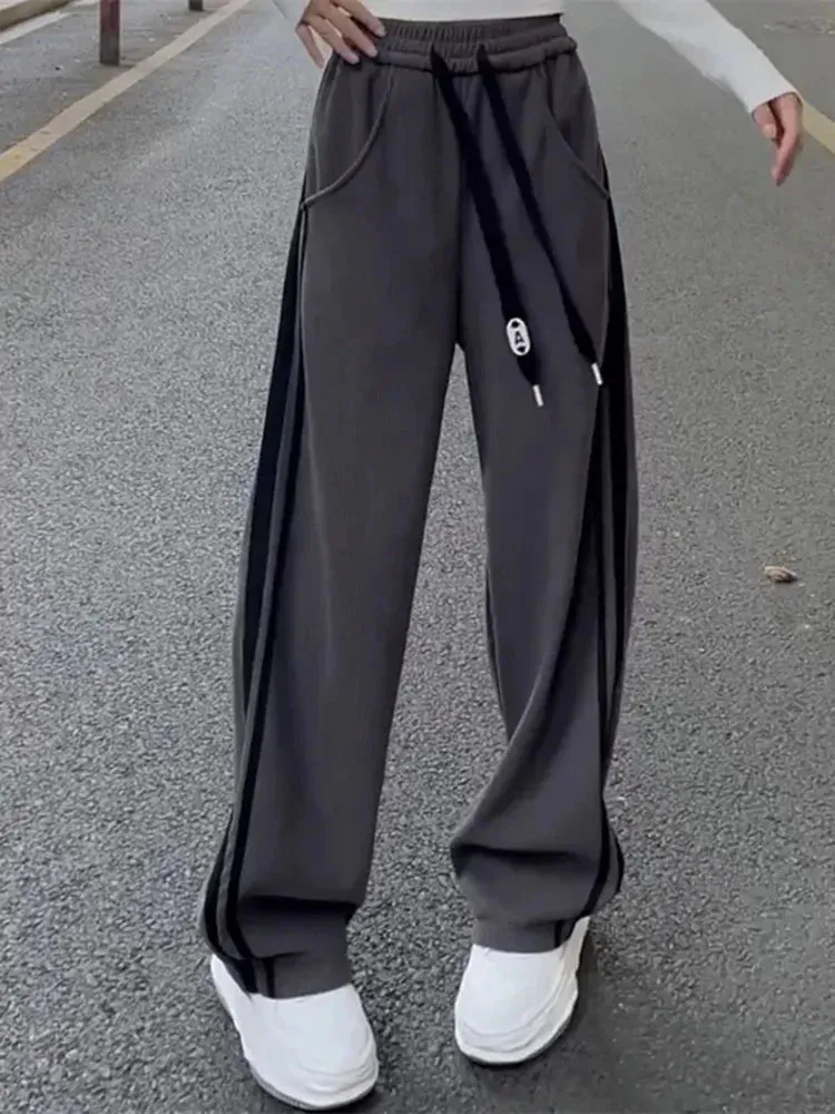 Oversized High Waist Wide Leg Sweatpants