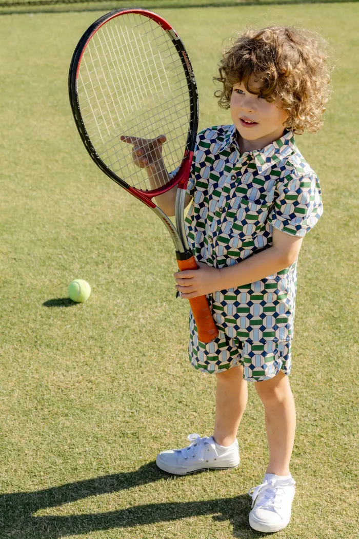 Poolside Cotton Short