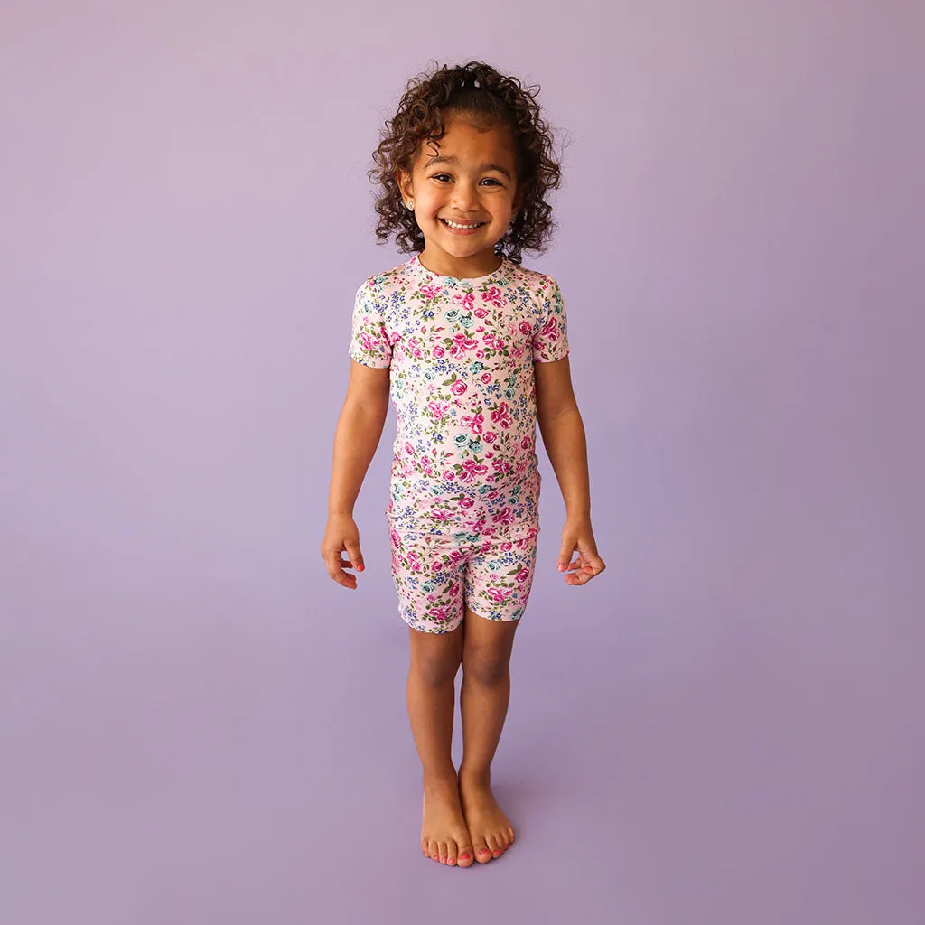 Posh Peanut Pixie Basic Short Sleeve & Short Length Pajama