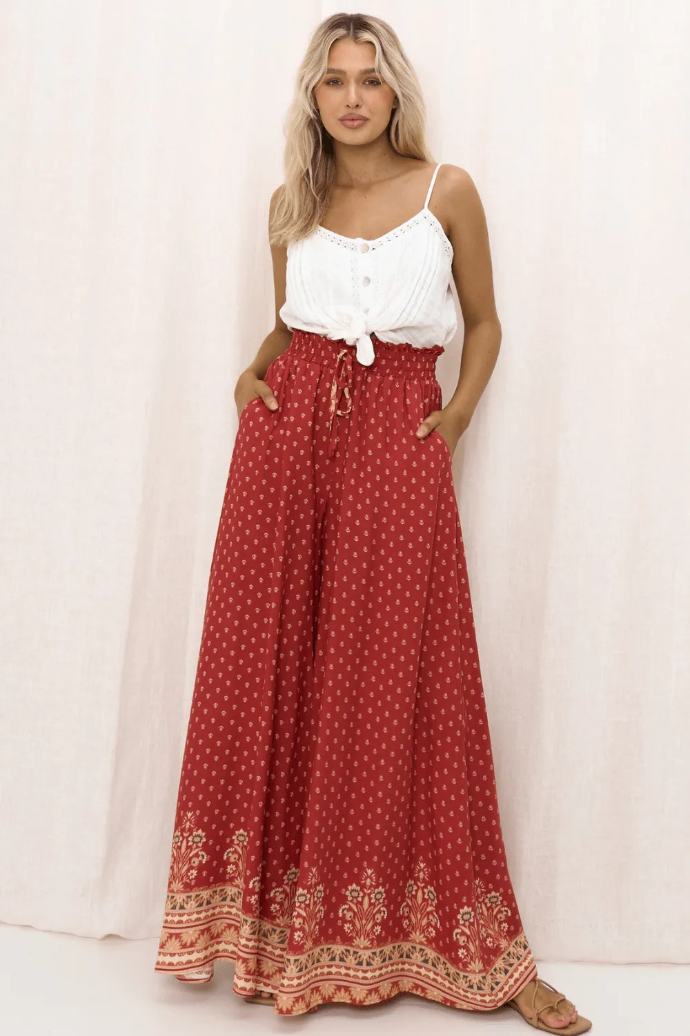 Ruby Culottes - Wine