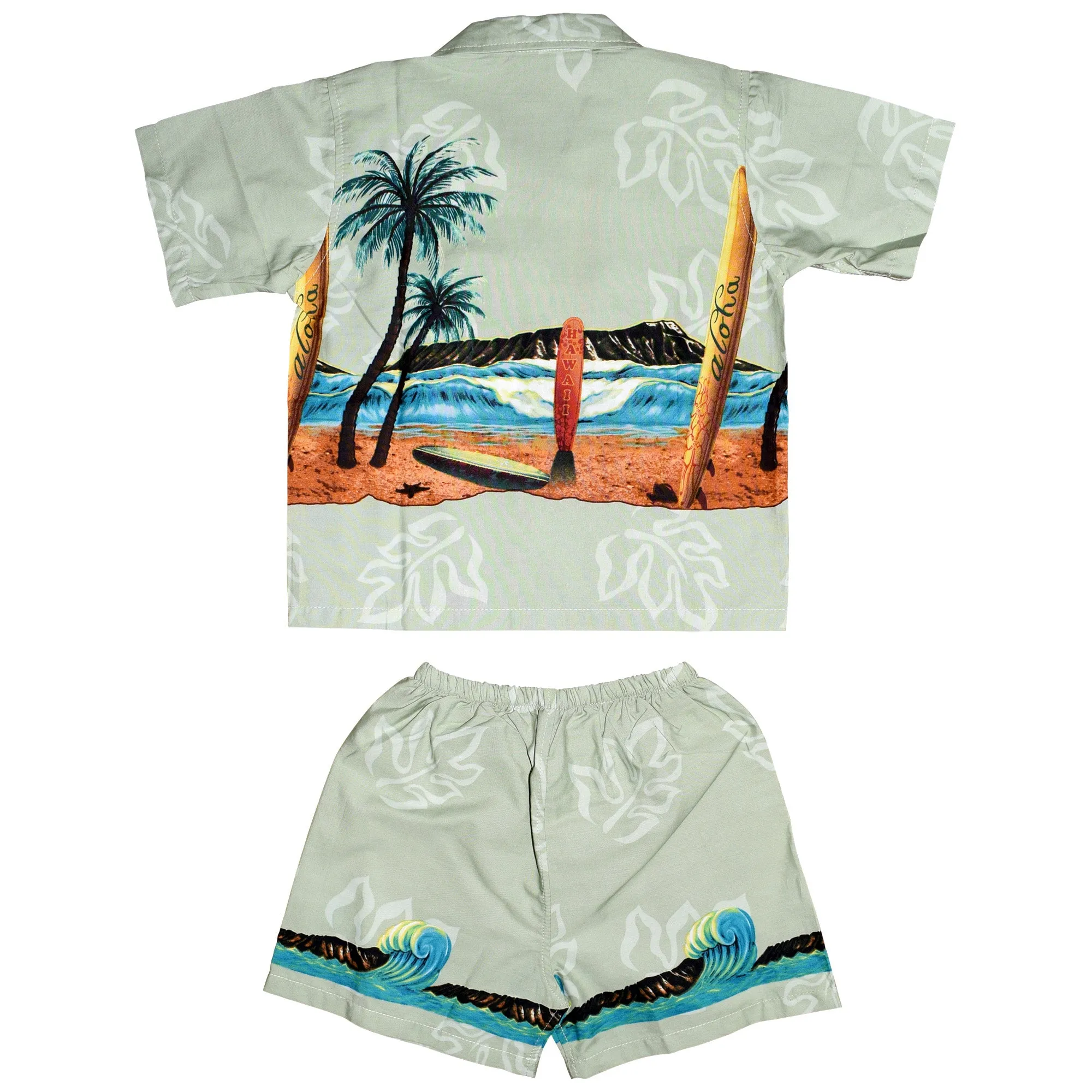 Surfboards 2 Boy's Cabana Set