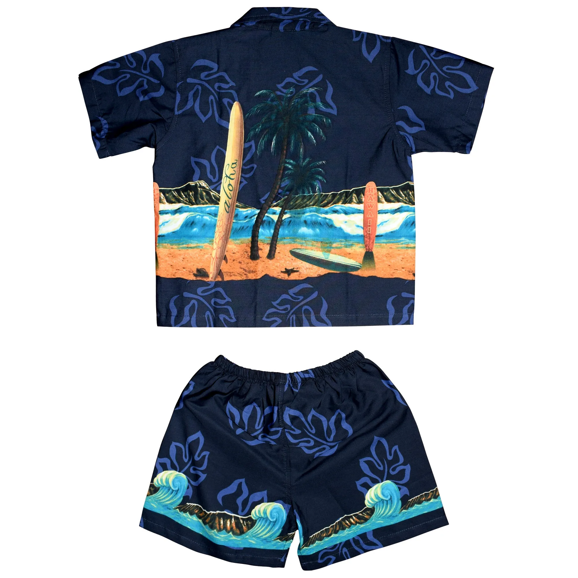 Surfboards 2 Boy's Cabana Set