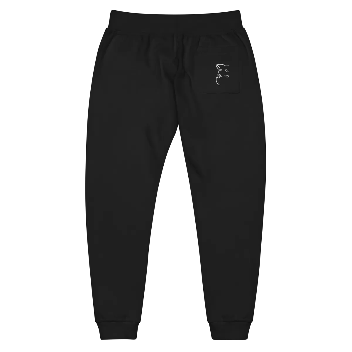 Unisex 'Simply Barker' Fleece Sweatpants