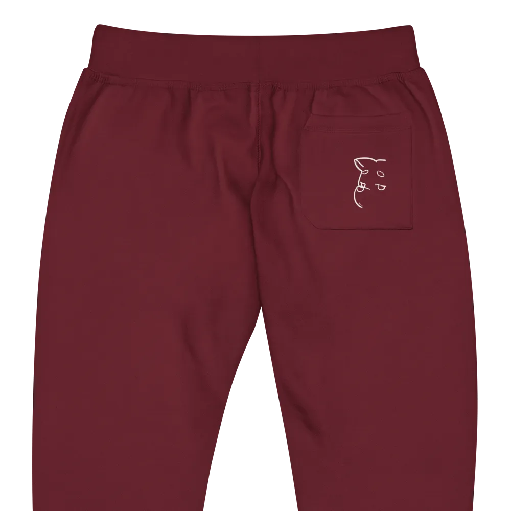 Unisex 'Simply Barker' Fleece Sweatpants