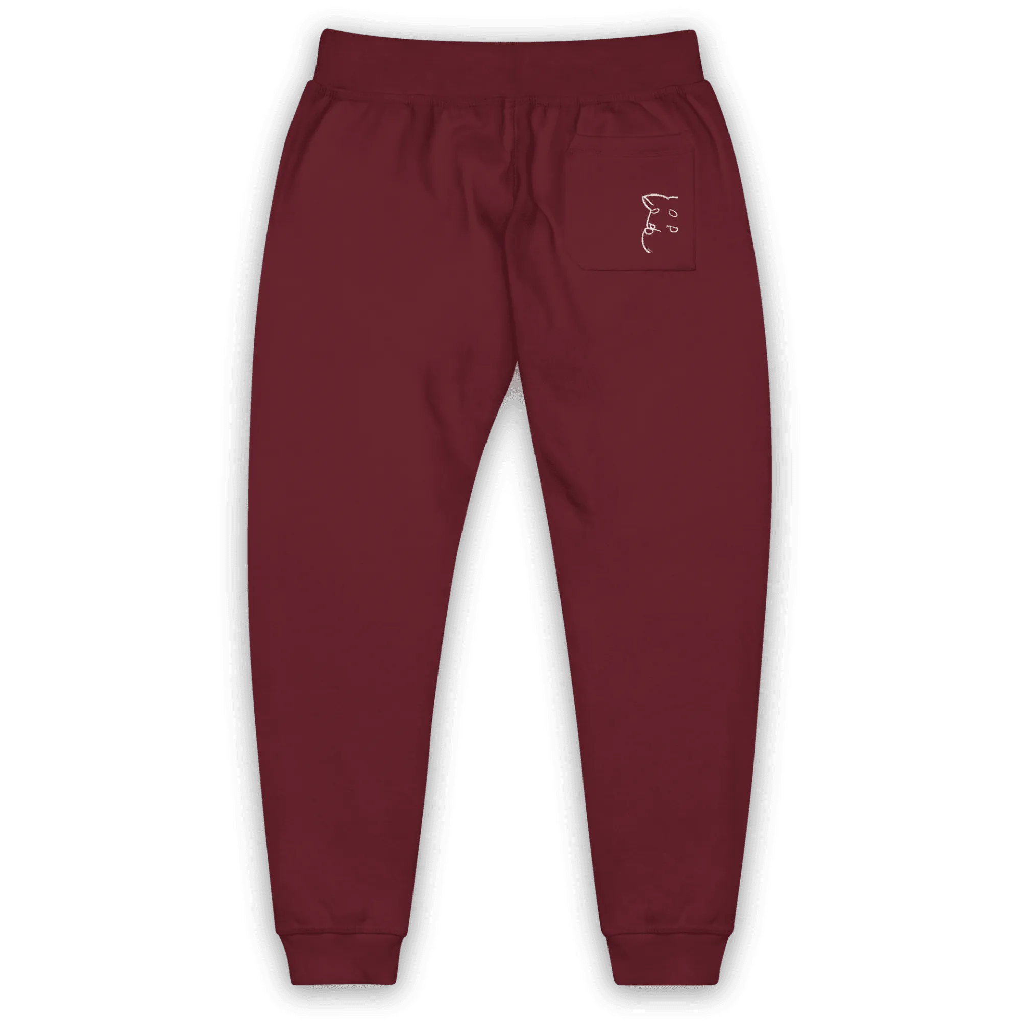 Unisex 'Simply Barker' Fleece Sweatpants