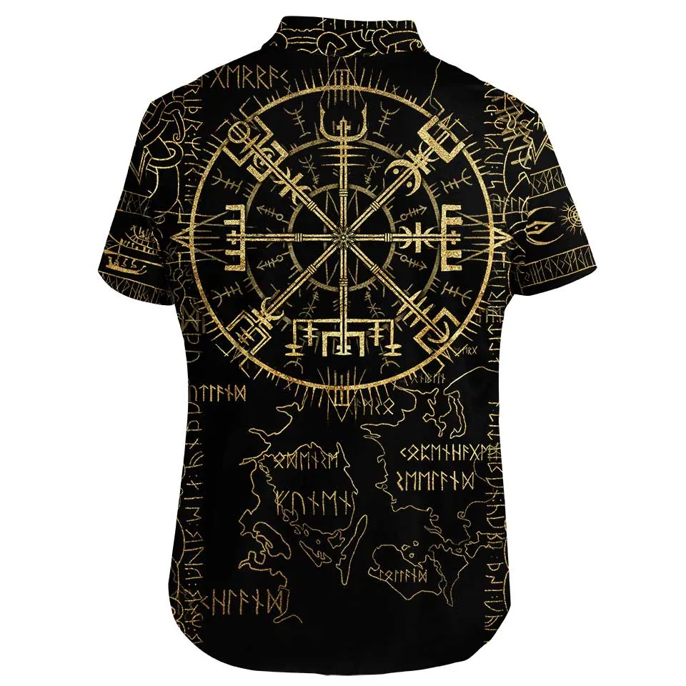 Vegvisir Button Up Shirt