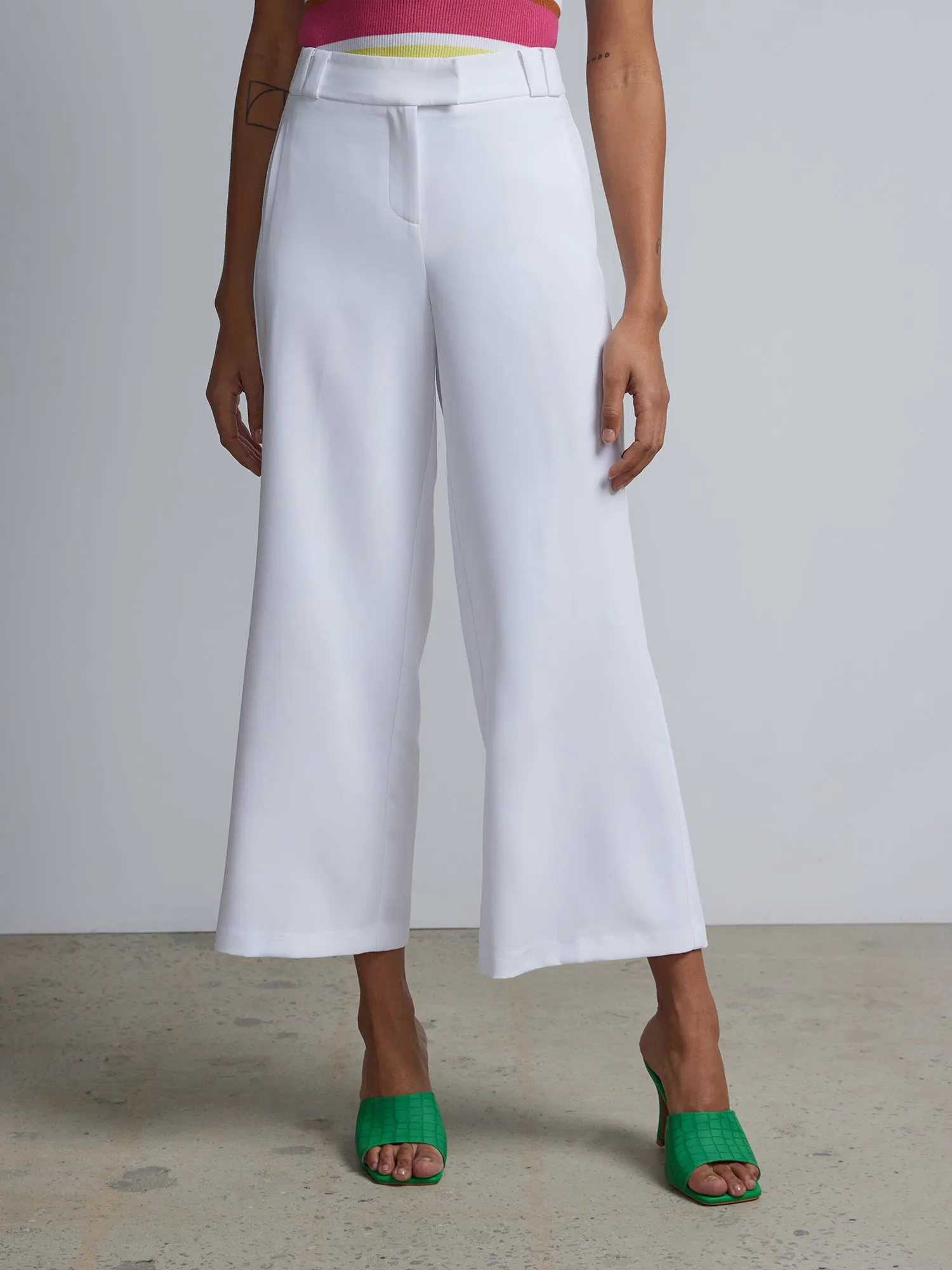 Wide Leg Crop Pants