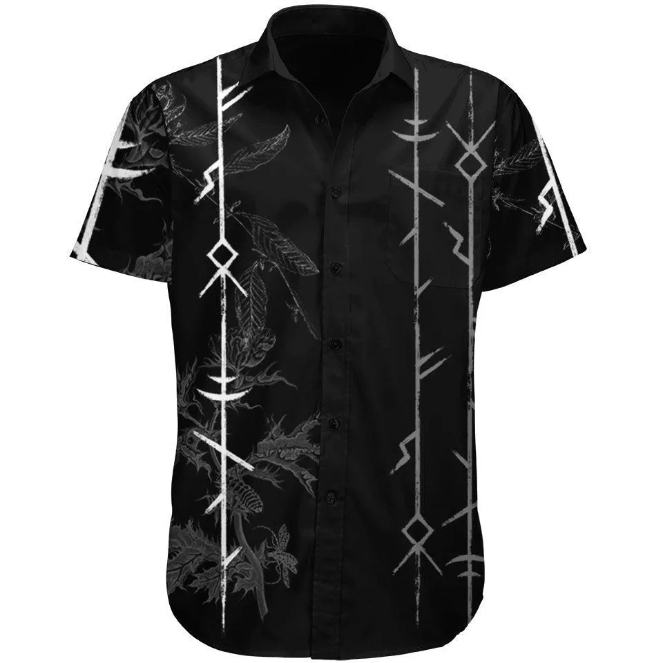 Wisdom of Odin Button Up Shirt