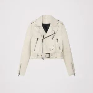 Women's Biker cowhide leather Jacket