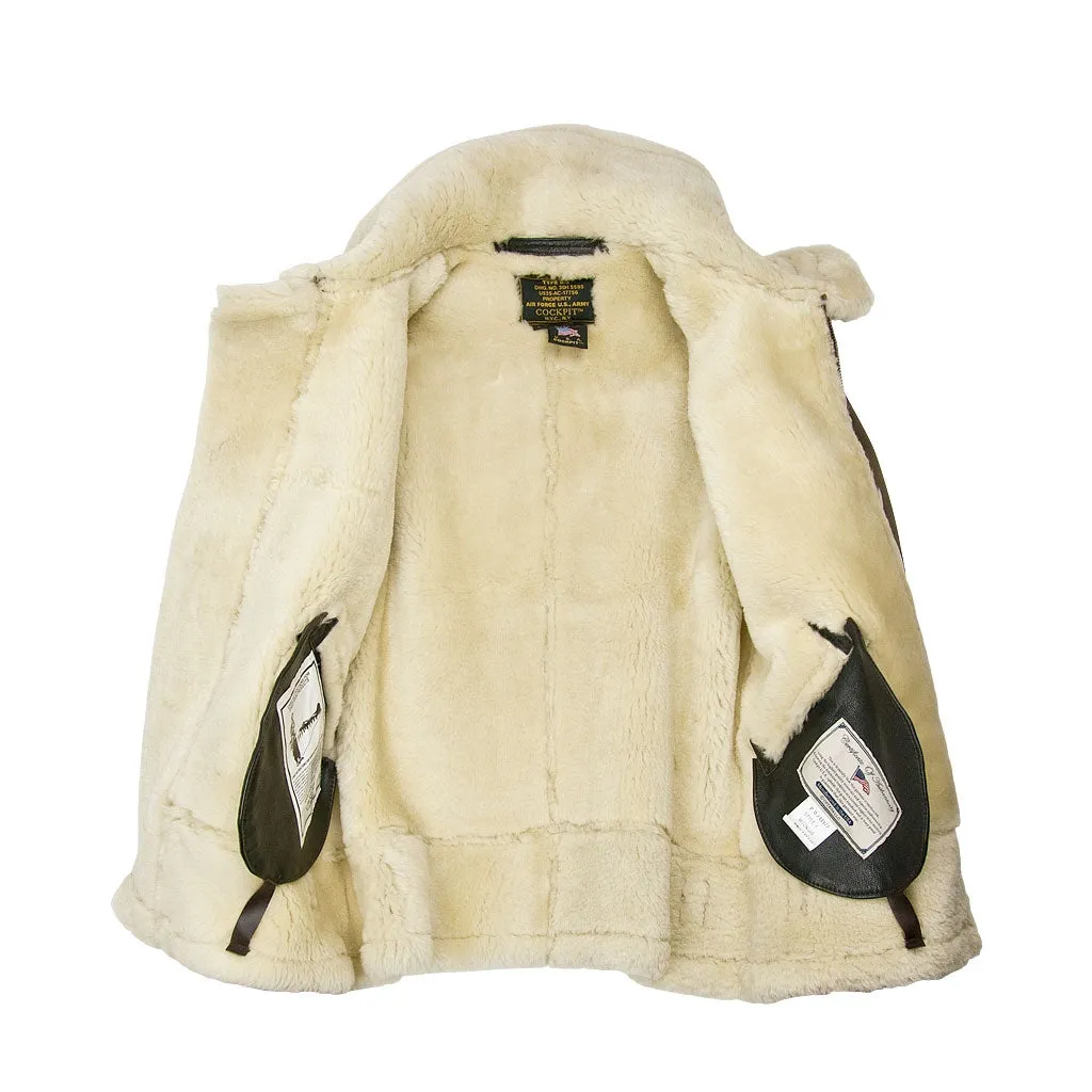 Women's Hooded Sheepskin Jacket W72N500