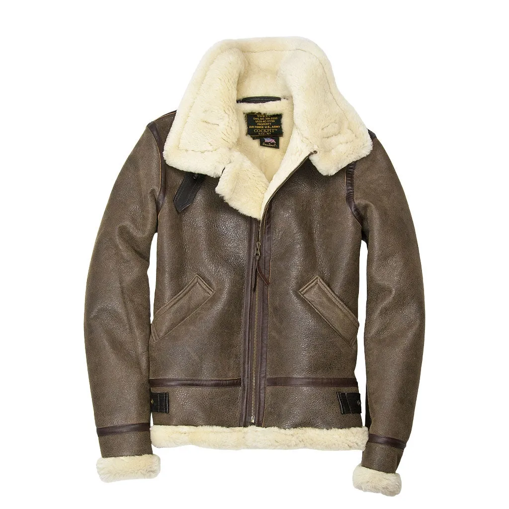 Women's Hooded Sheepskin Jacket W72N500