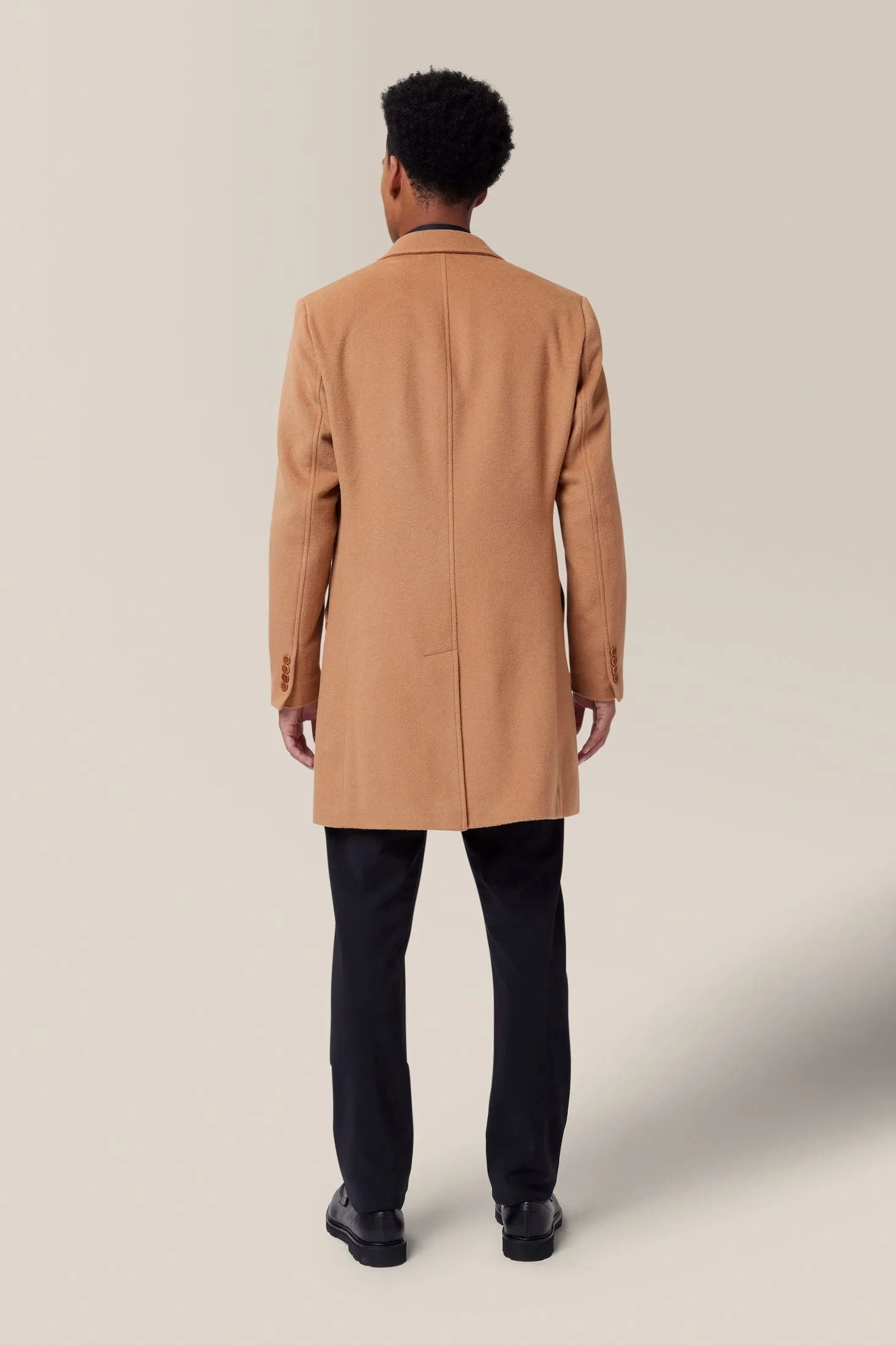 Wool Overcoat | Melton